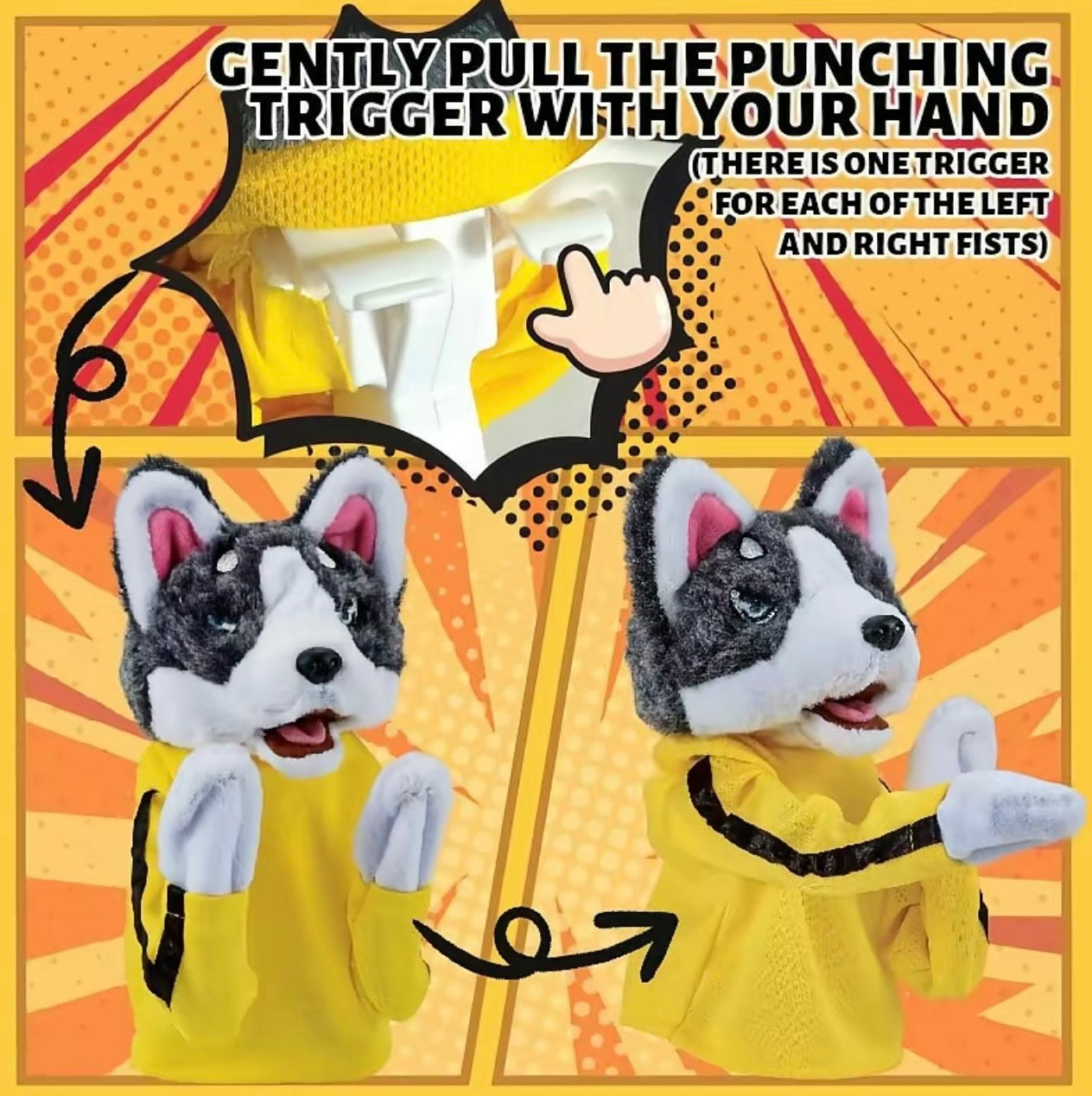 SnapJabs boxing plush